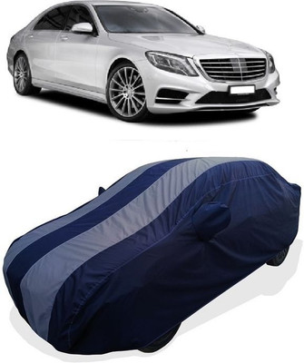QLAX Car Cover For Maruti S-Class S 350 CDI (With Mirror Pockets)(Grey)