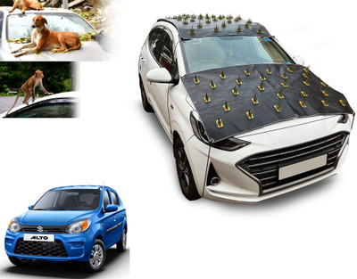 AUTO PEARL Car Cover For Maruti Suzuki Alto 800 (Without Mirror Pockets)(Black)