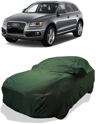 Coxtor Car Cover For Audi Q5 8R 3.0 TDI Quattro (With Mirror Pockets)(Green)
