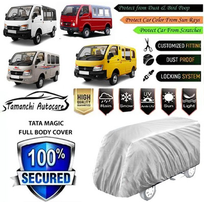 Tamanchi Autocare Car Cover For Tata Universal For Car(Silver)