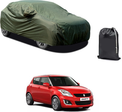 PAGORA Car Cover For Maruti Suzuki Swift (With Mirror Pockets)(Green)