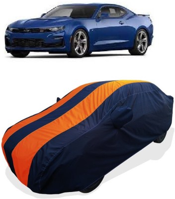 Coxtor Car Cover For Chevrolet Camaro 3.6L (With Mirror Pockets)(Orange)