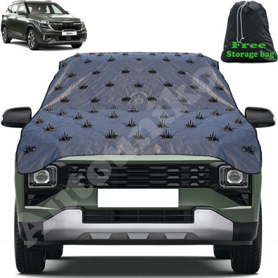 autouniko Car Cover For Kia Seltos HTE 1.5 (Without Mirror Pockets)(Grey)