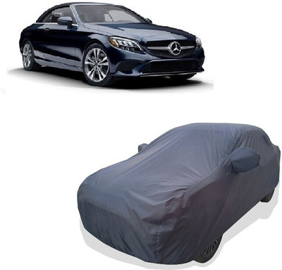 Tricway Car Cover For Mercedes Benz C-Class C300 Cabriolet Petrol (With Mirror Pockets)(Grey)