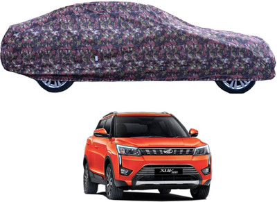 MOCKHE Car Cover For Mahindra XUV 300 (With Mirror Pockets)(Green)