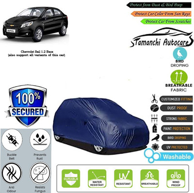Tamanchi Autocare Car Cover For Chevrolet Sail 1.2 Base(Blue)