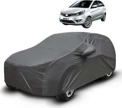 Auto Hub Car Cover For Tata Bolt (With Mirror Pockets)(Grey)