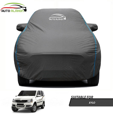 AUTO ALAXON Car Cover For Mahindra Xylo (With Mirror Pockets)(Black)