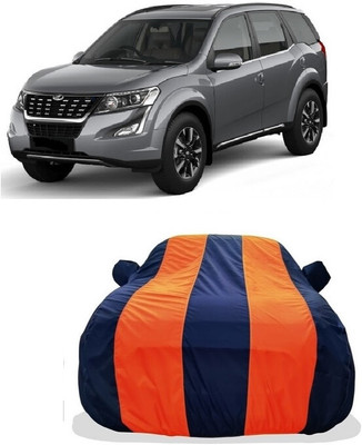 Tricway Car Cover For Mahindra XUV500 W11 Option AT Diesel (With Mirror Pockets)(Orange)