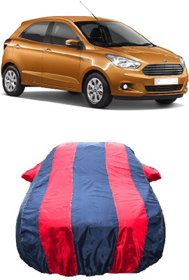 Wegather Car Cover For Ford Figo 1.5D Ambiente MT(Red)