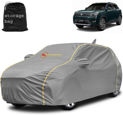 AUTOMOZEXO Car Cover For Mahindra XUV 300 (With Mirror Pockets)(Grey)