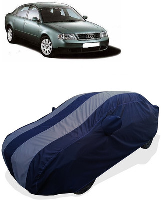 Coxtor Car Cover For Audi A6 1.9 TDI (With Mirror Pockets)(Grey)