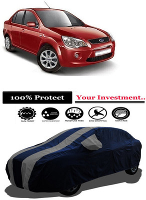 Amexride Car Cover For Ford Dura Torque MT 1.4L (With Mirror Pockets)(Grey)