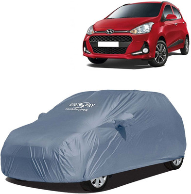 Kingsway Car Cover For Hyundai Grand i10 (With Mirror Pockets)(Grey, For 2017, 2018, 2019 Models)