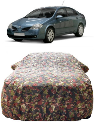 Wegather Car Cover For Nissan Primera 1.6 Acenta (With Mirror Pockets)(Multicolor)