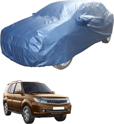 SS FOR YOUR SMART NEEDS Car Cover For Tata Safari Storme (With Mirror Pockets)(Blue)