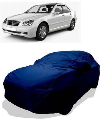 QLAX Car Cover For Maruti C-Class W203 (With Mirror Pockets)(Green)