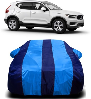 AUTOGARH Car Cover For Volvo XC40 Recharge EV (With Mirror Pockets)(Blue)