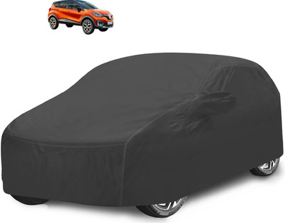 Caronix Car Cover For Renault Captur (With Mirror Pockets)(Grey)