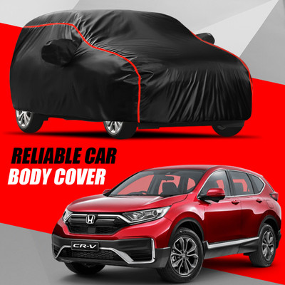 AXLOZ Car Cover For Honda CR-V (With Mirror Pockets)(Multicolor)