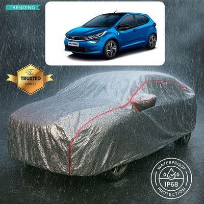 PAGORA Car Cover For Tata Altroz XT Petrol (With Mirror Pockets)(Silver)