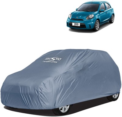 Kingsway Car Cover For Nissan Micra Active (Without Mirror Pockets)(Grey, For 2010, 2011, 2012, 2013, 2014, 2015, 2016, 2017, 2018, 2019, 2020 Models)