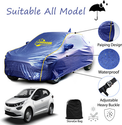 GARREGE Car Cover For Tata Altroz (With Mirror Pockets)(Blue, For 2020, 2021, 2022, 2023, 2024, 2025 Models)