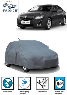 FRONCH Car Cover For Chevrolet Cruze (With Mirror Pockets)(Grey)