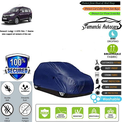 Tamanchi Autocare Car Cover For Renault Lodgy 110PS RxL 7 Seater(Blue)
