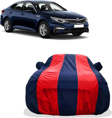 Tricway Car Cover For Kia Optima (With Mirror Pockets)(Red)