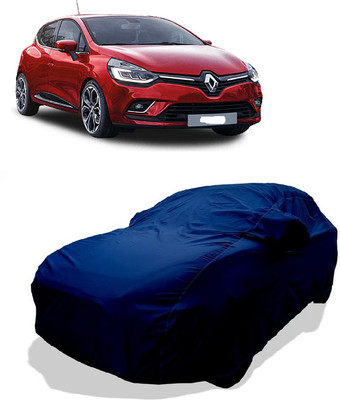 Coxtor Car Cover For Renault Clio (With Mirror Pockets)(Green)