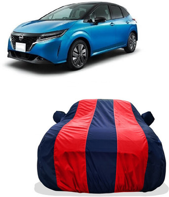 Tricway Car Cover For Nissan Note e-Power (With Mirror Pockets)(Red)