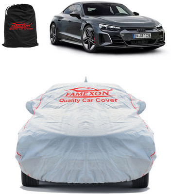 FAMEXON Car Cover For Audi E-TRON (With Mirror Pockets)(Grey)