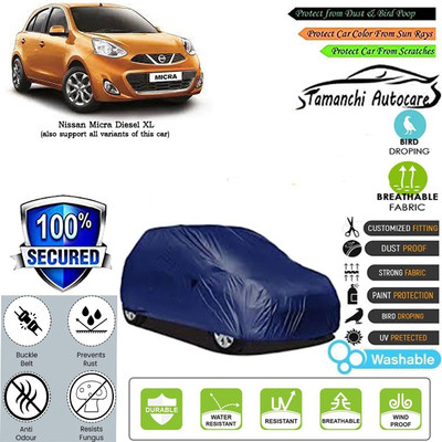 Tamanchi Autocare Car Cover For Nissan Micra Diesel XL(Blue)