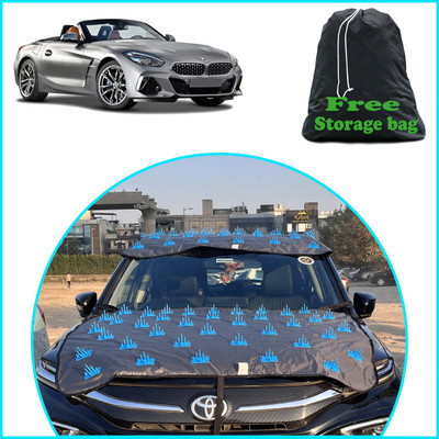 FAMEXON Car Cover For Hyundai Grand i10 (Without Mirror Pockets)(Grey)