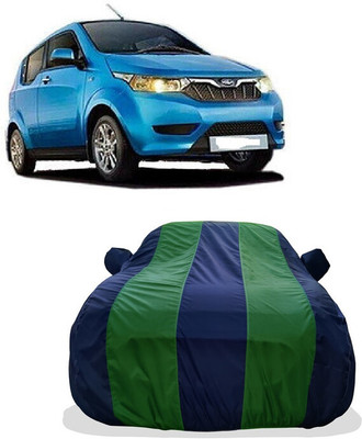 Tricway Car Cover For Mahindra e2oPlus P4 (With Mirror Pockets)(Green)
