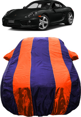 Wegather Car Cover For Porsche Cayman (With Mirror Pockets)(Orange)