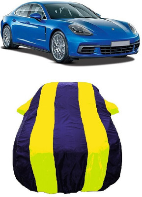 Wegather Car Cover For Porsche Panamera Turbo S E-Hybrid Executive Petrol (With Mirror Pockets)(Yellow)