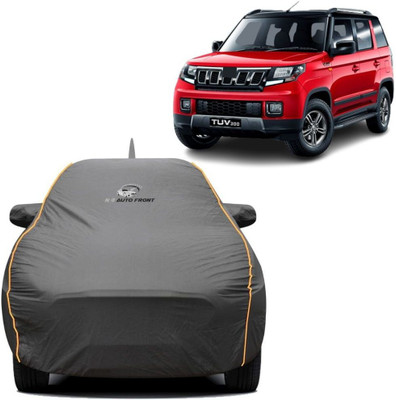 NG Auto Front Car Cover For Mahindra TUV300(Grey, Blue)
