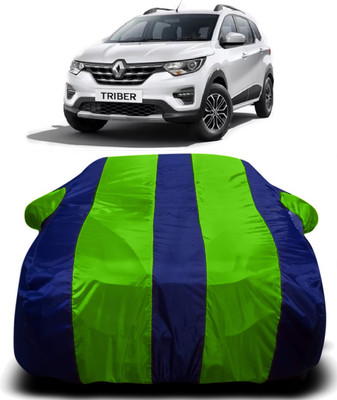 S Shine Max Car Cover For Renault Triber (With Mirror Pockets)(Multicolor)
