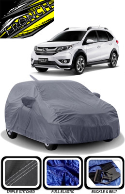 FRONCH Car Cover For Honda BRV, BRV i-DTEC V MT Diesel (With Mirror Pockets)(Grey)