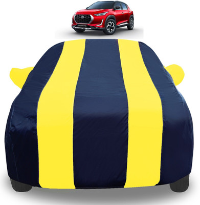 Amanzo Car Cover For Nissan Magnite (With Mirror Pockets)(Yellow)