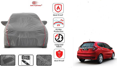 Auto Oprema Car Cover For Honda Jazz (With Mirror Pockets)(Grey)
