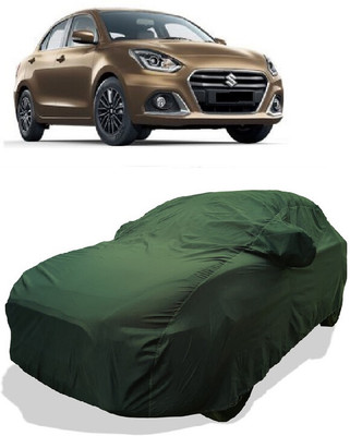 Coxtor Car Cover For Maruti Suzuki Swift Dzire ZXI (With Mirror Pockets)(Green)