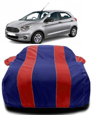 Autoprime Car Cover For Ford Figo 1.5D Titanium Plus MT (With Mirror Pockets)(Red, Blue)
