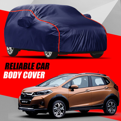 S Shine Max Car Cover For Honda WRV (With Mirror Pockets)(Multicolor)