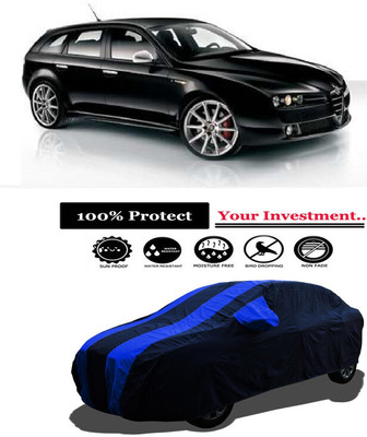 Amexride Car Cover For Alfa Romeo 159 SPORTWAGON 1750 Tbi (With Mirror Pockets)(Multicolor)