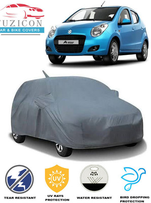 FUZICON Car Cover For Maruti Suzuki A-Star (With Mirror Pockets)(Grey)