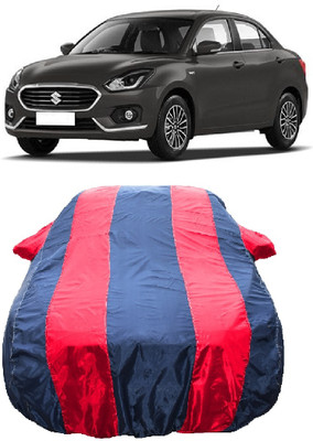 Wegather Car Cover For Maruti Suzuki Swift Dzire VXI 1.2 Petrol (With Mirror Pockets)(Red)