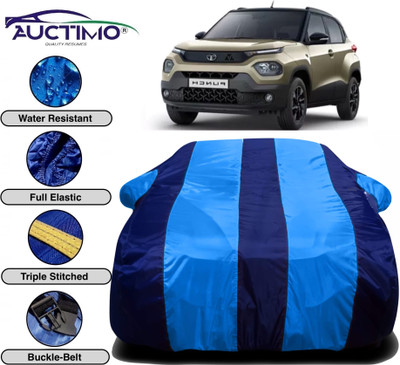 AUCTIMO Car Cover For Tata Punch (With Mirror Pockets)(Multicolor)